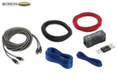 Orion ORKC8X 8 G Complete Amplifier Installation Kit with RCA / Speaker Wire CEA Spec