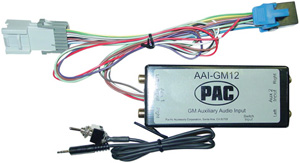 PAC AAI-GM12 Auxiliary Audio Input (2003 GM)