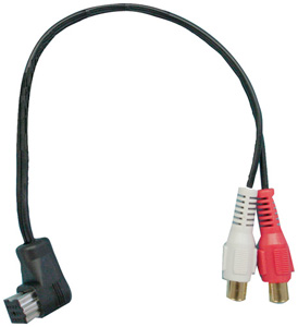 PAC AAI-PIOP Auxiliary Audio Input RCA Cable (For Aftermarket Pioneer Deck)
