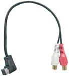 PAC AAI-PIOP Auxiliary Audio Input RCA Cable (For Aftermarket Pioneer Deck)