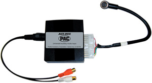 PAC AUXBOX Universal Auxiliary Audio Input Interface Car Specific Harness Required