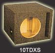 Atrend 10TDXS Single 10 Inch Vented Subwoofer Box