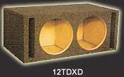 Atrend 10TDXD Dual 10 Inch Vented Subwoofer Box