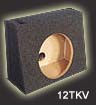 Atrend 10TKV Single 10 Inch Vented Truck Wedge Subwoofer Box Each