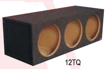 Atrend 10TQ Triple 10 Inch Sealed Subwoofer Box