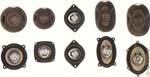 Kole KPS-402N 4 Inch 2 Way Speakers