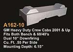 Atrend A162-10 Dual 10 Inch Down Fire 2000+ GM HEAVY DUTY CREW CAB Subwoofer Box Bedliner Finish