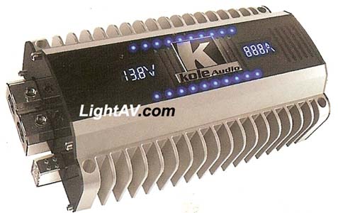 Kole Audio C-20D 20 Farad 24 Volt Digital Hybrid Capacitor