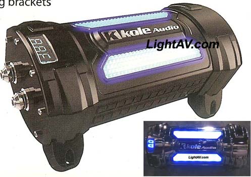 Kole Audio C-6D 6 Farad 24 Volt Digital Capacitor