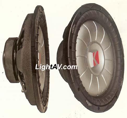 Kicker CVT10 Comp VT 10  Inch Shallow Mount Subwoofer