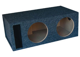 XScorpion DSSV-12 Dual 12 Inch Vented Subwoofer Box