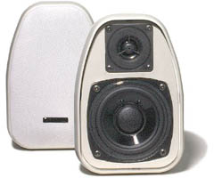 BIC DV-32W 3 1/2 Inch 2-Way Compact Shielded 125-Watt Speakers /pr