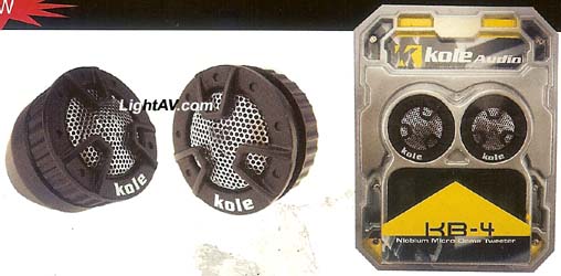 Kole Audio KB-4 250 Watt 4 Way Mount Super Tweeter