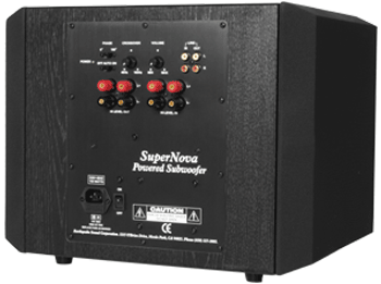 Earthquake MKIV10B SuperNova MKIV 10 Inch 400 Watt Powered Subwoofer (Black Veneer)
