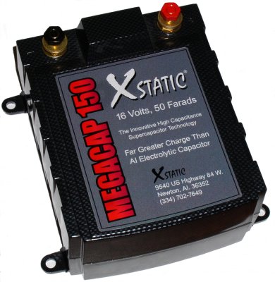 BatCap MegaCap 150 50 Farad Capacitor Authorized BatCap Dealer
