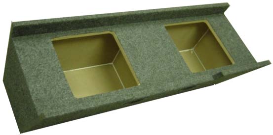 XScorpion X7000-12K Dual 12 Inch 96+ Ford Expedition / Lincoln Navigator Custom Subwoofer Box Square Cutout