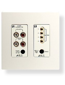 Russound A-H4D Flush Mount Decora A-BUS 4-room, 1-source Audio Distribution Hub