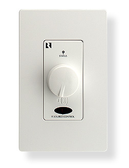Russound ALTx-WIR 2D Decora Wall-Mount Stereo Volume Control with Built-In Infrared Receiver