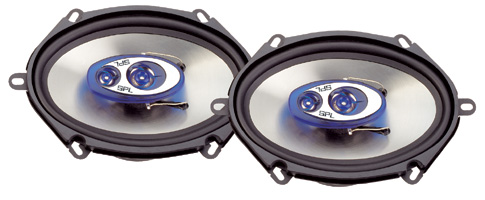 SPL AS-5730 5 Inch x 7 Inch 3-Way Full-Range Speakers /pr