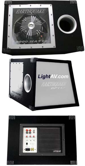 Earthquake BP112 12 Inch 2000 Watt Loaded and Amplified Bandpass Box