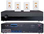 Russound CAS44K 4 Zone 4 Source Audio Controller Kit with 4 Keypads