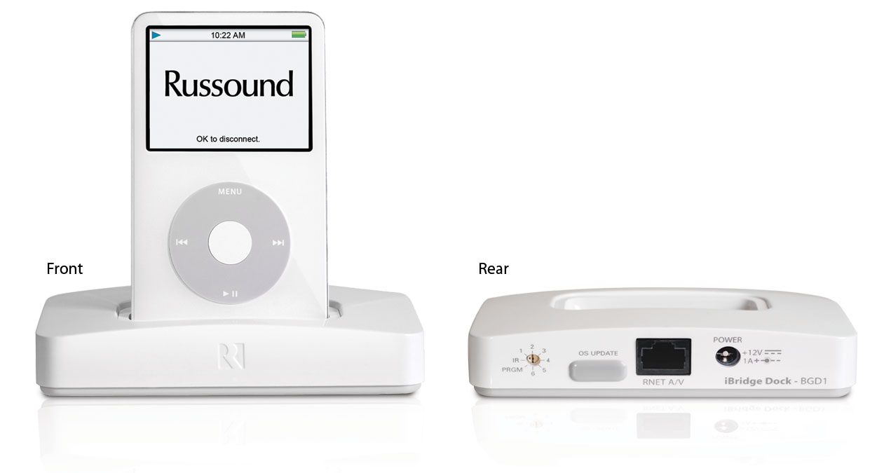 Russound BGK1 iBridge Apple Ipod MultiRoom Integration Dock  OCTOBER 2007 SPECIAL