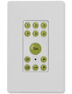 Russound ISK1 ComPoint Intercom System Basic Keypad