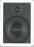 BIC M-60 6 Inch 2-Way 120-Watt In-Wall Speakers /pr