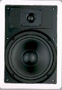 BIC M-80 8 Inch 2-Way 130-Watt In-Wall Speakers /pr