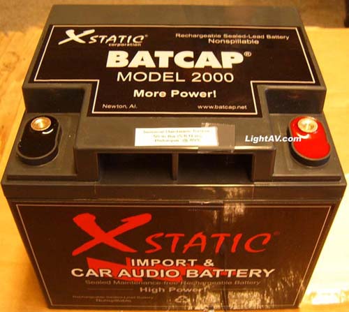 BatCap Model 2000 1000+ CCA Import Battery