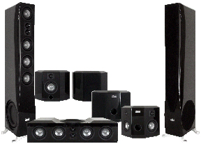 Earthquake Platine Noiree 7.1 AudioPhile Surround Sound System Piano Black