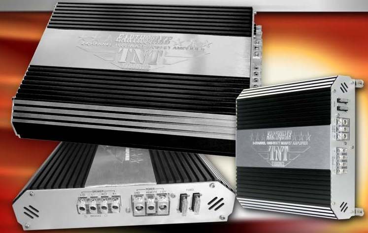 Earthquake TNT T500W/2 TNT Series Class A/B 2 Channel 500 W Amplifier