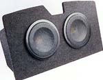 XScorpion X6150-10 Dual 10 Inch 93+ Chevy Camero Custom Subwoofer Box