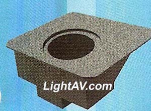 XScorpion X6392-12 Single 12 Inch GM Corvette Custom Subwoofer Box