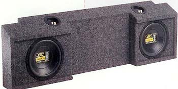 XScorpion X7100-10 Dual 10 Inch GMC Sierra Crew Cab Custom Subwoofer Box