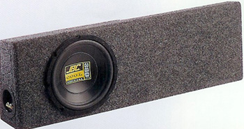 XScorpion X7900-10 Single 10 Inch 97+ Ford Ext Cab Custom Subwoofer Box Under Passenger Seat
