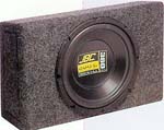 XScorpion X7950-10 Single 10 Inch 97+ Ford Ext Cab Custom Subwoofer Box Under Drivers Seat