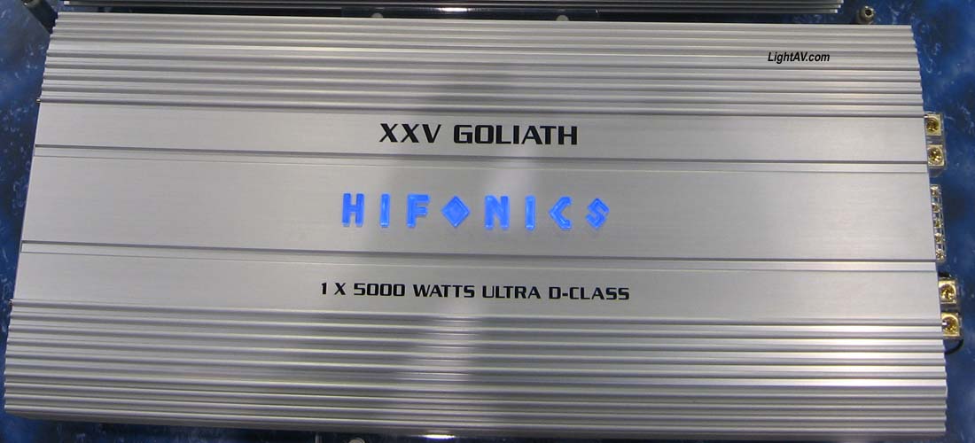 Hifonics XXV Goliath Generation XXV 1 X 5000 RMS Competition Amplifier