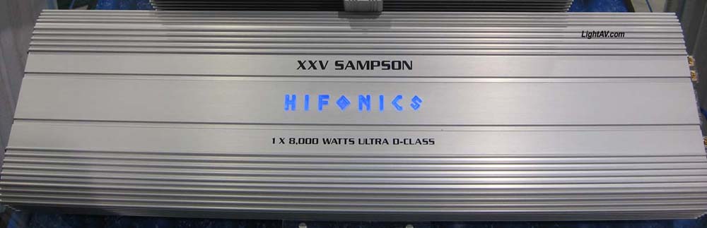 Hifonics XXV Sampson Generation XXV 1 X 8000 RMS Competition Amplifier