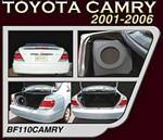 Bassforms SAATI110CAMRY 2001-05 Toyota Camry 10 Inch Sealed Custom Fiberglass Subwoofer Box Left Side