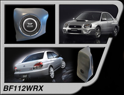 Bassforms SAATI112WRX 2000-UP Subaru WRX 12 Inch Custom Fiberglass Subwoofer Box Left Side