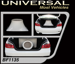 Bassforms SAATI1135 Universal 13.5 Inch Sealed Custom Fiberglass Subwoofer Box, JL 13W7,13W7AE