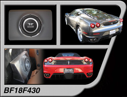 Bassforms SAATI18F430 2006 - 08 Ferrari F430 Coupe / Spider 8 Inch Custom Fiberglass Subwoofer Box