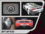 Bassforms SAATI18F430 2006 - 08 Ferrari F430 Coupe / Spider 8 Inch Custom Fiberglass Subwoofer Box