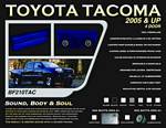 Bassforms SAATI210TAC 2005-UP Toyota Tacoma 4 Door Dual 10 Inch Custom Fiberglass Subwoofer Box