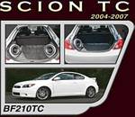 Bassforms SAATI210TC 2004 - Up SCION TC 10 Inch Sealed Custom Fiberglass Subwoofer Box Left Side