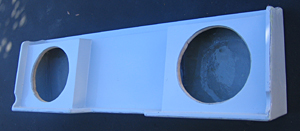 Bassforms SAATI212GM99UP 1999-2008 Chevy Silverado / GMC Sierra Ext Cab 2-12 Inch Custom Fiberglass Box
