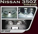Bassforms SAATI350Z 2003 - 06 Nissan 350Z Coupe Dual 10 Inch Custom Fiberglass Subwoofer Box