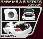 Bassforms SAATI5SERIES BMW 2004-Up 5 Series Sedan 1 - 10 Inch Custom Fiberglass Subwoofer Box, Right Side
