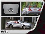 Bassforms SAATISL 2002-08 Mercedes Benz SL Series SL500, SL550, SL55, SL65 One 6 Inch, 8 Inch, 10 Inch Sealed Custom Fiberglass Subwoofer Box